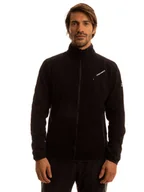 Odzież trekkingowa męska - Fischer Kurtka polarowa w kolorze czarnym - miniaturka - grafika 1