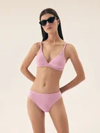 Stroje kąpielowe - Góra bikini Sunnyday Bloovii pastelowy róż S - miniaturka - grafika 1