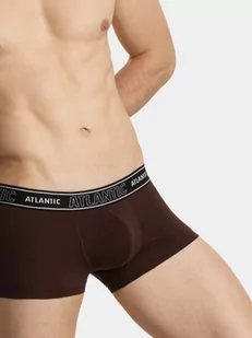 Atlantic 1191/04 czekoladowe bokserki męskie - Majtki męskie - miniaturka - grafika 1