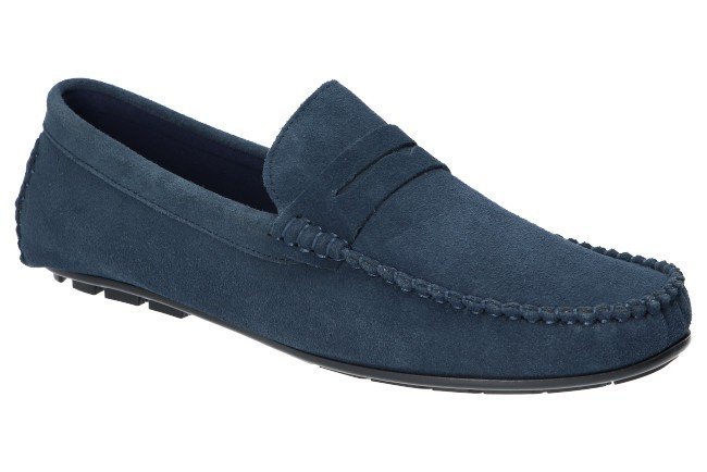 AMERICAN CLUB CY118 MODNE STYLOWE SKÓRZANE ELEGANCKIE MOKASYNY PÓŁBUTY BUTY MĘSKIE 43
