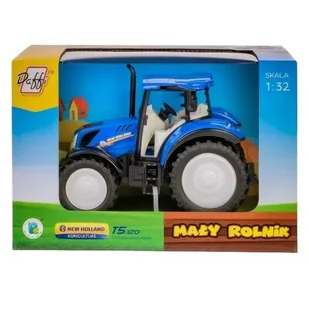 Traktor DAFFI Mały rolnik New Holland T5 T-513 - Samochody i pojazdy dla dzieci - miniaturka - grafika 1