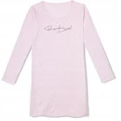 Bielizna nocna - KOSZULA NOCNA ATLANTIC NLD190 PIŻAMA DAMSKA RÓŻ S - miniaturka - grafika 1