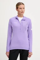 Bluzy damskie - Mammut bluza sportowa Aenergy Light kolor fioletowy z aplikacją 1014-05531 - miniaturka - grafika 1