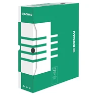 Pudła i kartony archiwizacyjne - Pudło archiwizacyjne DONAU 80 mm zielone /7660301FSC-06/ - miniaturka - grafika 1