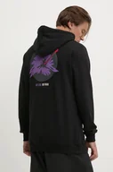 Bluzy męskie - Rip Curl bluza SURF REVIVAL męska kolor czarny z kapturem gładka 05VMFL - miniaturka - grafika 1