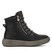 Botki damskie - Botki Go Soft WS5586-28 Czarny - miniaturka - grafika 1