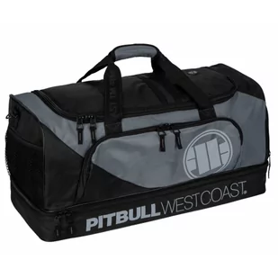 Pit Bull Torba Treningowa Big Duffle Logo TNT Black/Grey - Torby sportowe - miniaturka - grafika 1