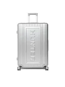 Nerki - Hunter Walizka duża CEO-HUNTER-L-002-08-SILVER Srebrny - miniaturka - grafika 1