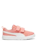 Buty dla dziewczynek - Puma Sneakersy COURTFLEX V3 MESH PS 39808507 Różowy - miniaturka - grafika 1