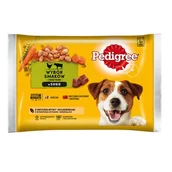 Mokra karma dla psów - Pedigree Adult Bonus Pack Saszetki 4X100G - miniaturka - grafika 1