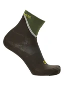 Skarpetki męskie - SALOMON Skarpety "Pulse Ankle" w kolorze oliwkowo-brązowym do biegania - miniaturka - grafika 1