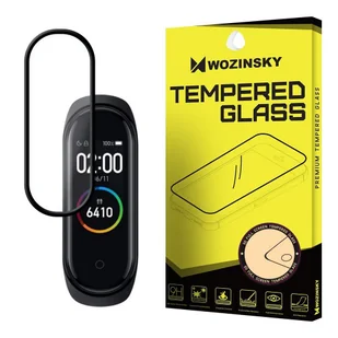 Wozinsky super wytrzymałe szkło folia szklana Full Glue na cały ekran z ramką Case Friendly Xiaomi Mi Band 4 / Mi Band 3 przezroczysty - Akcesoria do smartwatchy - miniaturka - grafika 1