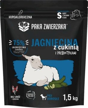 PAKA ZWIERZAKA Seventh Heaven Karma sucha Jagnięcina z cukinią S 1,5kg -