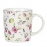 Clayre & Eef Porcelanowe Kubki w Kwiaty B POPMU - Kubki - miniaturka - grafika 1