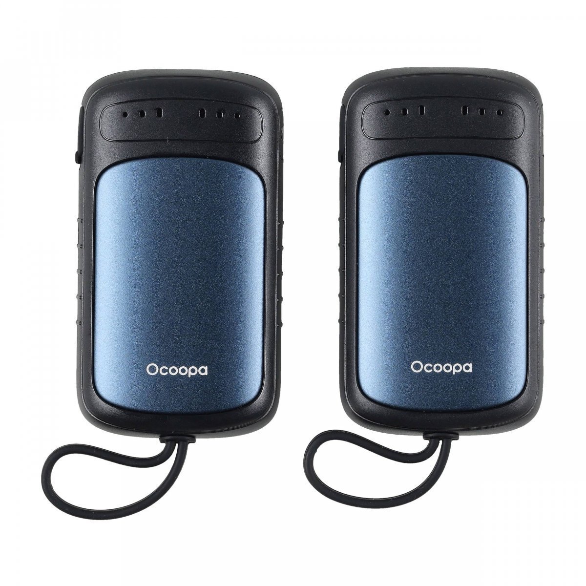 Masażer Ocoopa Ogrzewacz elektroniczny do rąk Ocoopa UT5 DuoHeat czarno-niebieski