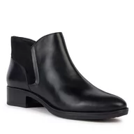 Kozaki damskie - Oficerki Geox D Felicity D36G1D 04322 C9999 Black - miniaturka - grafika 1