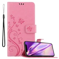 Etui i futerały do telefonów - Etui Cadorabo do Apple iPhone 11 PRO Protective Case w kolorze różowym Etui ochronne na telefon komórkowy Etui Flowers Flower Case - miniaturka - grafika 1