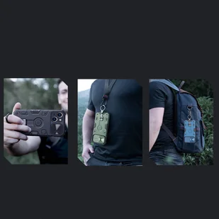 Nillkin CamShield Armor Pro Magnetic Case etui iPhone 14 Plus MagSafe pancerny pokrowiec podstawka ring czarny - Etui i futerały do telefonów - miniaturka - grafika 13