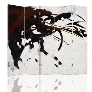 Parawan dwustronny FEEBY, Abstrakcja 180x170 - Parawany - miniaturka - grafika 1