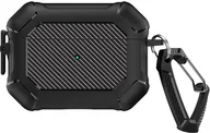 Akcesoria do słuchawek - Uniq Wave Rugged protective case, Apple AirPods Pro 2022, black - miniaturka - grafika 1