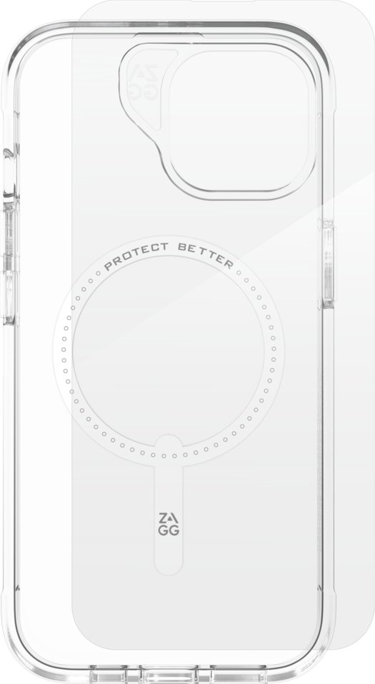 Zagg Luxe Snap do iPhone 15 MagSafe clear + szkło ochronne