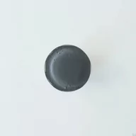 Klamki - Gałka meblowa okrągła Szklana Ciemna Szara - miniaturka - grafika 1
