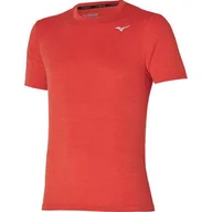 Koszulki sportowe damskie - Koszulka do biegania męska Mizuno Impulse Core Tee termoaktywna - miniaturka - grafika 1
