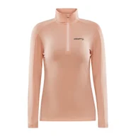 Bluzy sportowe damskie - Damska Bluza CRAFT CORE GAIN MIDLAYER W 1909497-840000 – Pomarańczowy - miniaturka - grafika 1