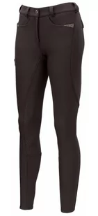 Pikeur Bryczesy damskie zimowe LAURE SO GRIP - brocade brown - Bryczesy - miniaturka - grafika 1