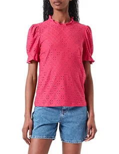 VIKAWA S/S Flounce TOP/SU - NOOS, różowy, XS - Koszulki i topy damskie - miniaturka - grafika 1