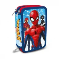 Piórniki - Kids Euroswan Piórnik trzykomorowy z wyposażeniem Spiderman SP30008 - miniaturka - grafika 1