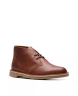 Botki męskie - Clarks Bushacre 3 [Tan TumbLED Leather] - Rozmiar 44 - miniaturka - grafika 1
