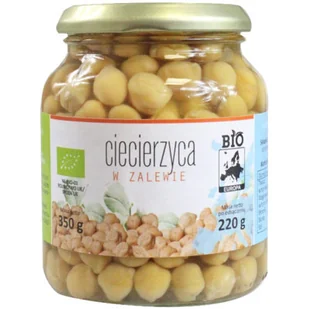Bio Europa CIECIERZYCA W ZALEWIE W SŁOIKU BIO 350 g (215 g) - Zdrowa żywność - miniaturka - grafika 2