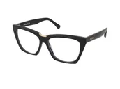 Okulary przeciwsłoneczne - Okulary do komputera Max Mara MM5188-B 001 z filtrem niebieskiego światła - miniaturka - grafika 1