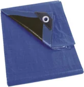 Akcesoria do przyczep i kamperów - pokrowiec 5 x 8 metrów poliester niebieski/czarny - miniaturka - grafika 1