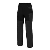 Odzież taktyczna i umundurowanie - Helikon - Spodnie outdoorowe Hybrid Outback Pants - DuraCanvas - Ash Grey / Czarne - SP-HOP-DC-8501A - miniaturka - grafika 1