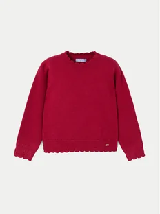 Mayoral Sweter 4355 Czerwony Regular Fit - Swetry dla chłopców - miniaturka - grafika 1
