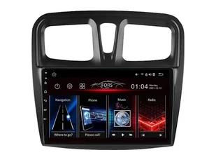 Radio Android FS4-Max Sandero Logan 4/32 Carplay AndroidAuto 2K DSP - Radia samochodowe - miniaturka - grafika 1
