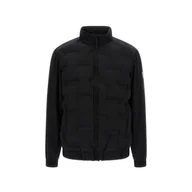 Kurtki męskie - Męska Kurtka pikowana GUESS THEO QUILTED JACKET Z3BL05WFPD0-JBLK – Czarny - miniaturka - grafika 1