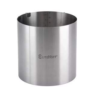 REGULOWANA TORTOWNICA RANT OBRĘCZ DO TORTÓW E-8110 - Formy do ciast - miniaturka - grafika 1