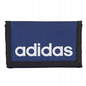 Portfele - Portfel adidas Linear Wallet IN6133 granatowy one size - miniaturka - grafika 1