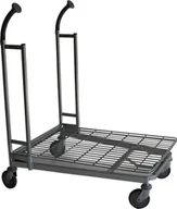 Wózki magazynowe - Damnix Wózek transportowy Carry 80, platforma druciana - miniaturka - grafika 1