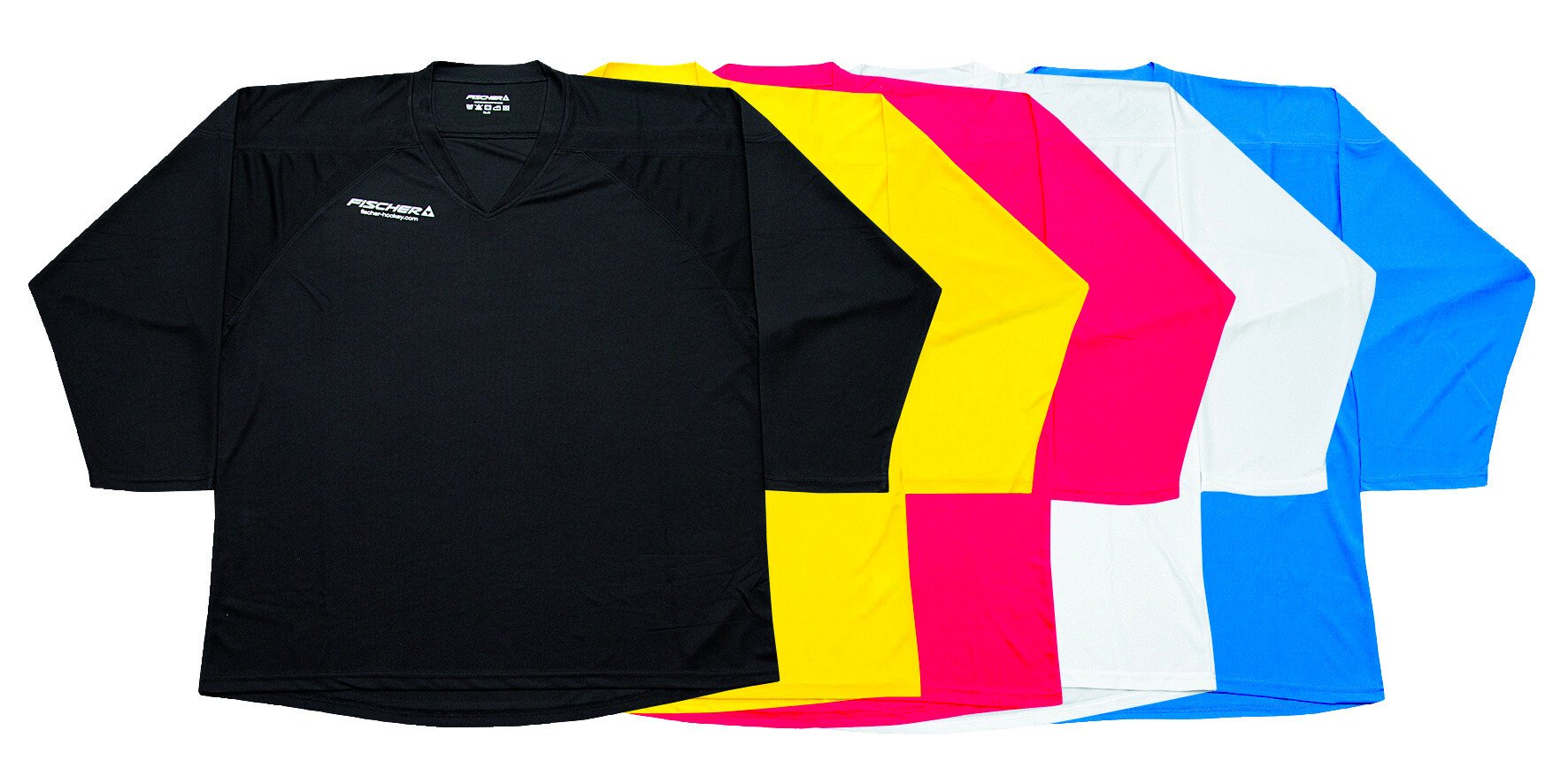 Treningowa koszulka hokeja Fischer Practise Junior XS, czerwony