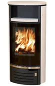 Piece wolnostojące - ABX piec wolnostojący Atlantik 5 wykończenie wapień - miniaturka - grafika 1