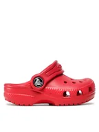 Buty dla chłopców - Crocs Klapki Classic Clog T 206990 Czerwony - miniaturka - grafika 1