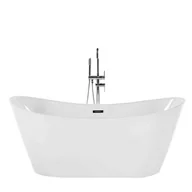 Wanny - Beliani Wanna wolnostojąca 180 x 78 cm biała ANTIGUA - miniaturka - grafika 1