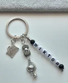 Breloki - Brelok Breloczek Do Kluczy Globus Podróż Walizka Imię Napis - miniaturka - grafika 1