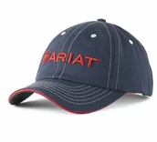 Akcesoria jeździeckie - ARIAT Czapka z daszkiem TEAM CAP II SS20 - navy/red - miniaturka - grafika 1