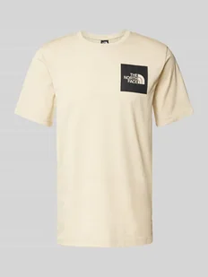 T-shirt z nadrukiem z logo - Koszulki męskie - miniaturka - grafika 1