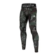 Kimona, stroje i obuwie - Legginsy męskie Pitbull Net Camo Woodland Camo zielone 901002368901 XS - miniaturka - grafika 1